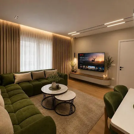 New Modern At Relux - Free Garage Appartement *